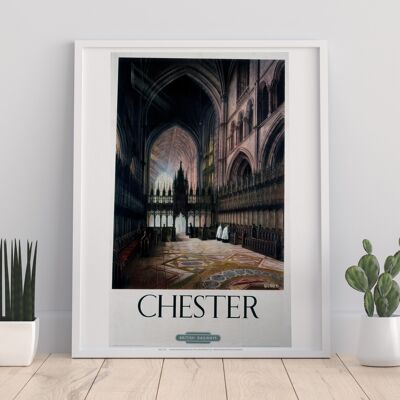 Chester Cathedral - 11X14” Premium Art Print
