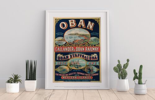 Callander & Oban Railway - 11X14” Premium Art Print