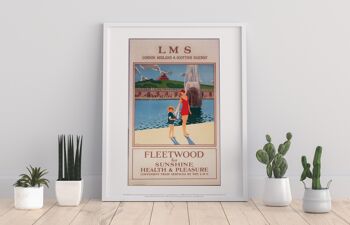 Fleetwood pour le soleil, la santé et le plaisir - Impression artistique