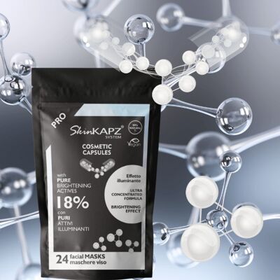 SkinKAPZ System Mascarilla Iluminadora capsulas 24uds