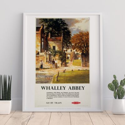 Whalley Abbey, Nr. Blackburn Lancashire - Premium Art Print