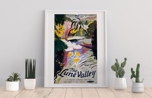 The Lune Valley, Englands Enchanting North West Art Print