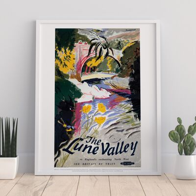 The Lune Valley, Englands Enchanting North West Art Print