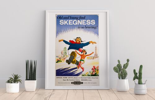 Old And Young Skegness - 11X14” Premium Art Print