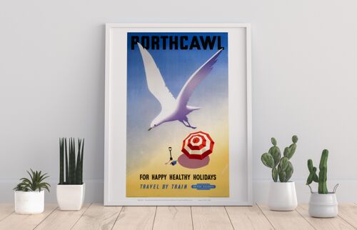 Porthcawl, Glamorganshire Holidays Art Print