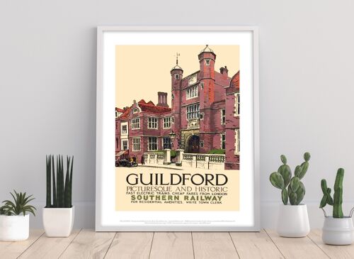 Guildford Southern Railway - 11X14” Premium Art Print