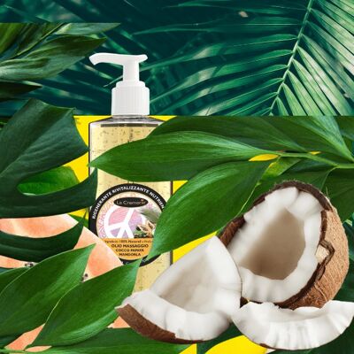 Coconut, papaya & almond massage cream 500 ml
