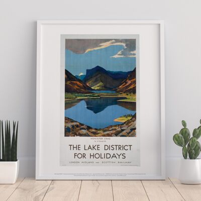 The Lake District, Honister Crag Lms - Premium Art Print