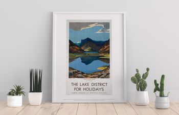 Le Lake District, Honister Crag Lms - Impression artistique Premium