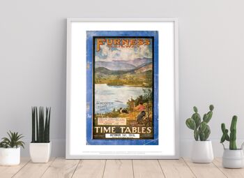 Chemin de fer Furness, Windermere - 11X14" Premium Art Print