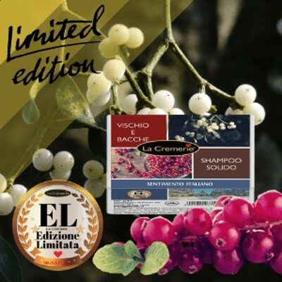 Solid Shampoo Mistletoe and Berries LIMITED EDITION 50g
