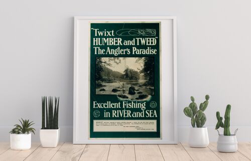 Twixt Humber And Tweed - Fishing - 11X14” Premium Art Print