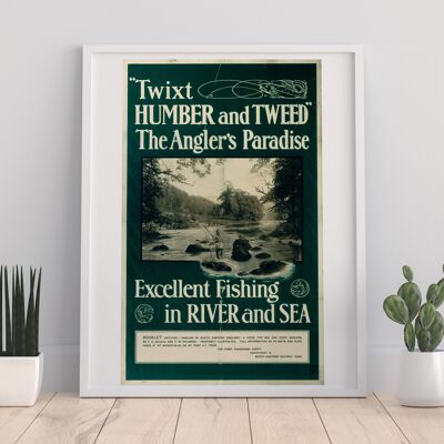 Twixt Humber And Tweed - Fishing - 11X14” Premium Art Print