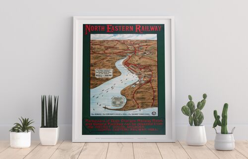 North Eastern Railway - Hull - 11X14” Premium Art Print