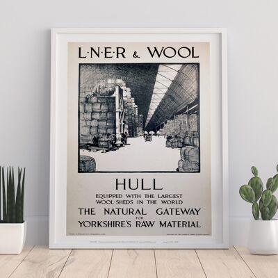 Lner And Wool - Hull - 11X14” Premium Art Print