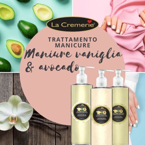 Pacchetto completo trattamento Manicure vaniglia & Avocado