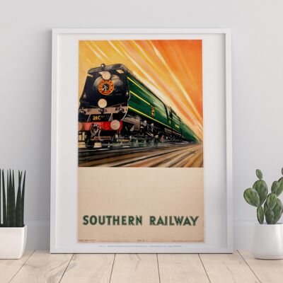 Southern Railway - Locomotive - 11X14” Premium Art Print