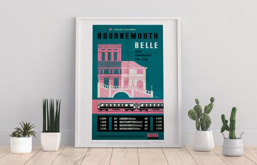 Bournemouth Belle All Pullman - 11X14” Premium Art Print