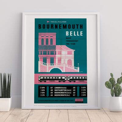 Bournemouth Belle All Pullman - 11X14” Premium Art Print