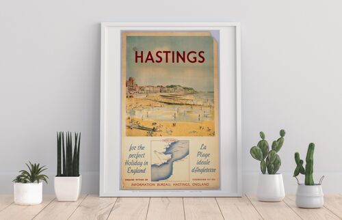 Hastings - Perfect Holiday In England - Premium Art Print