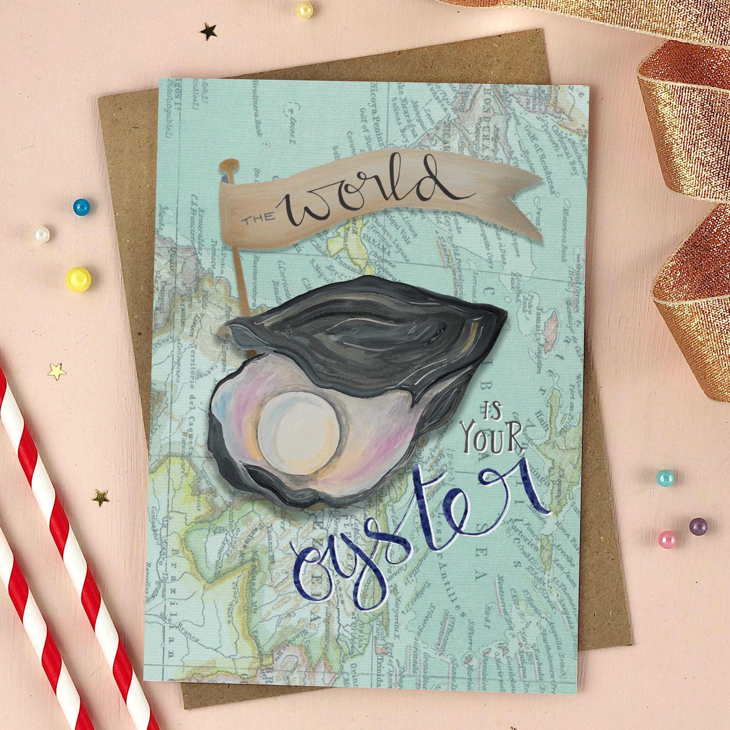 Porta Carte Oyster Banksy Balloon Girl | Porta Tessera Con 2 Tasche Interne | Design Esclusivo E Originale