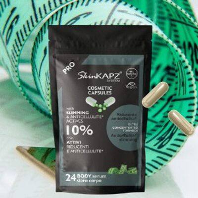 SkinKAPZ single-dose body serum anti-cellulite * reducing capsules 24pcs