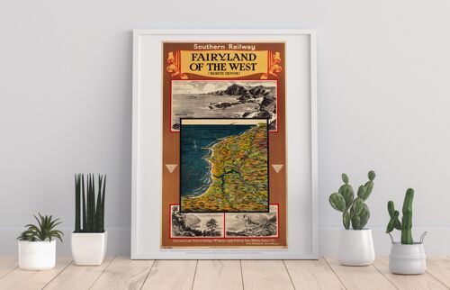 North Devon Fairyland Of The West - 11X14” Premium Art Print