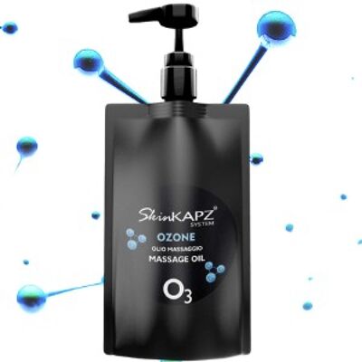 Huile de massage à l'ozone SkinKAPZ 500 ml