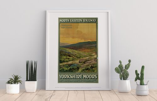 The Yorkshire Moors - Tranquil Solitude - Premium Art Print