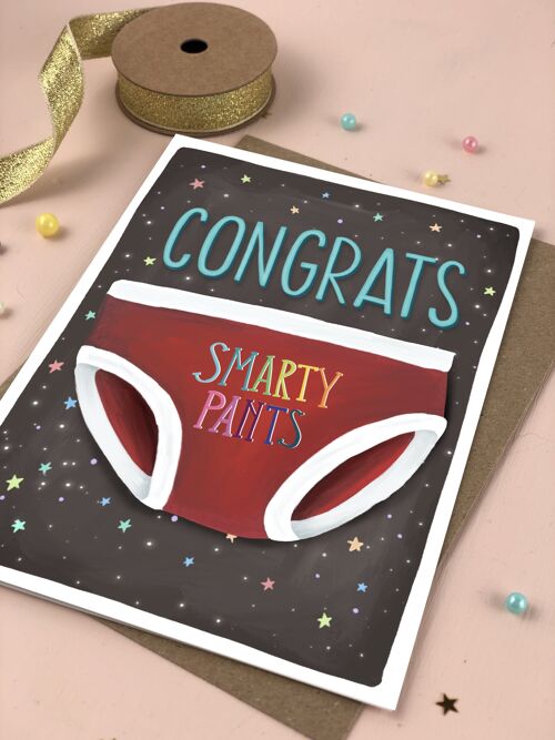 Congrats Smarty Pants Congratulations Card