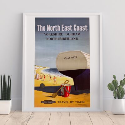 The North East Coast - Yorkshire Art Print