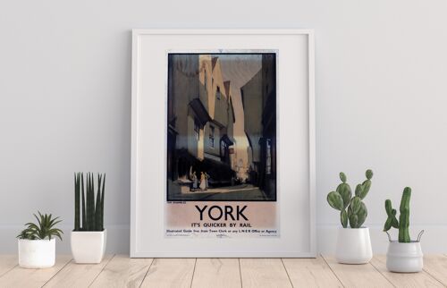 York, The Shambles - 11X14” Premium Art Print