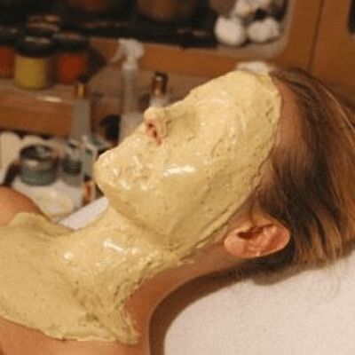 24-karätige Gold-Gesichtspeeling-Maske & Hyaluronsäure 500 ml