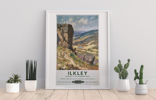 Ilkley, Gateway To The Yorkshire Dales - Premium Art Print