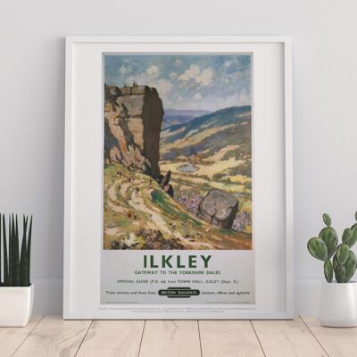 Ilkley, Gateway To The Yorkshire Dales - Premium Art Print