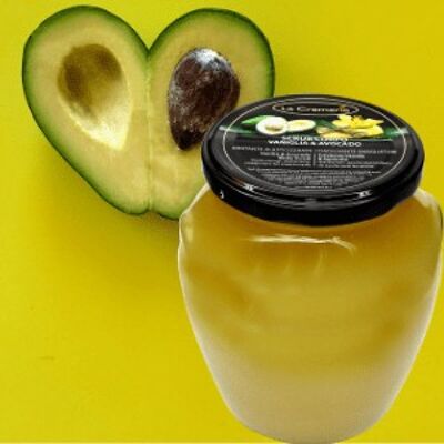 Vanilla and Avocado Body Scrub 750gr