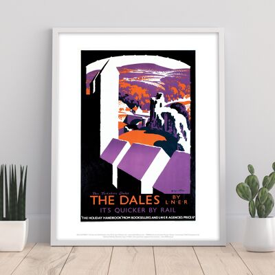 The Dales By Lner - 11X14” Premium Art Print