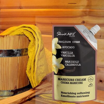 SkinKAPZ System vanilla and avocado manicure cream 80ml
