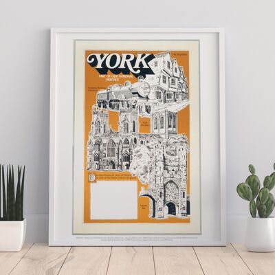 York, National Heritage - 11X14” Premium Art Print
