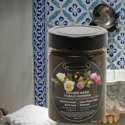 Sapone nero Tribale Hammam 200ml