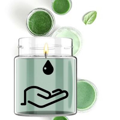 Green Tea and Vitamin E 200ml massage candle