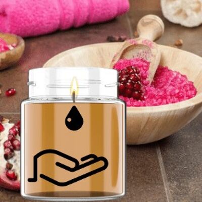 Pomegranate & Kiwi massage candle 200ml