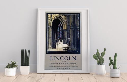 Lincolns On The Lner - 11X14” Premium Art Print
