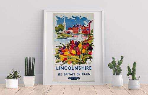 Lincolnshire, Spalding - British Railways - Art Print