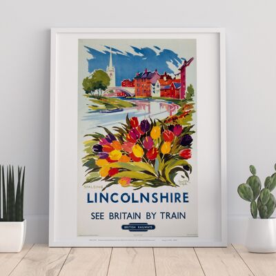 Lincolnshire, Spalding - British Railways - Art Print