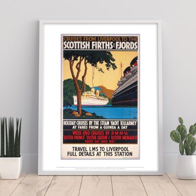 Scottish Firths And Fjords Lms - 11X14” Premium Art Print