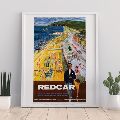 Redcar British Railways - 11X14” Premium Art Print