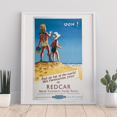 Redcar North Yorkshire's Family Resort - Premium Art Print
