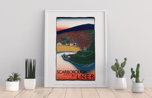 Scarborough Yorkshire By Lner - 11X14” Premium Art Print
