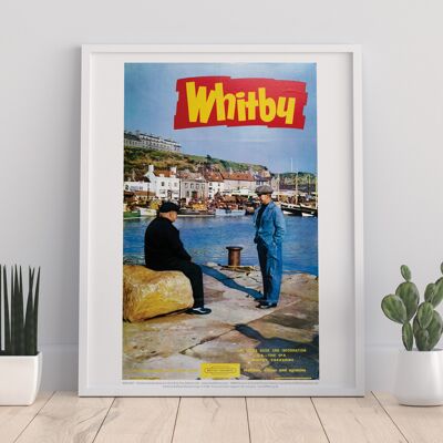 Whitby, Men Chatting - 11X14” Premium Art Print